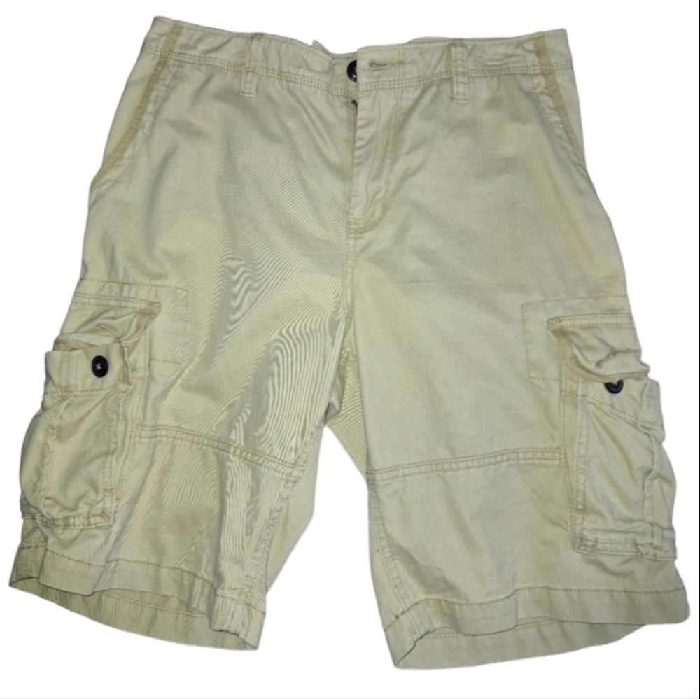 Aeropostale Men Cargo Shorts Size 31 Khaki